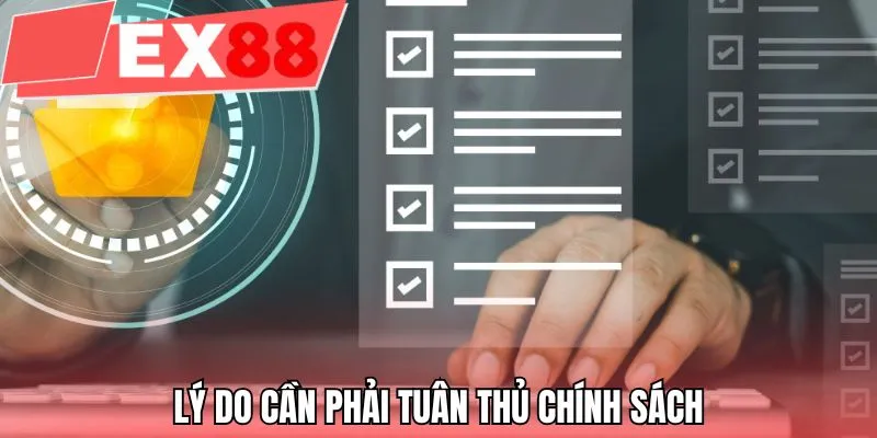 Lý do cần phải tuân thủ chính sách